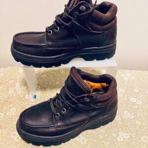 Timberland Women's 6 Chukka Ankle Boots Brown Gore-Tex Waterproof  EUC